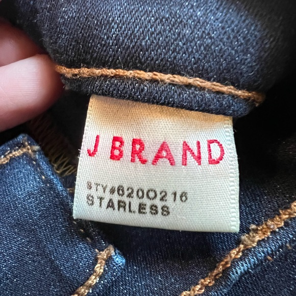 J Brand Dark Wash mid-rise super skinny jeans Size 28 - Picture 5 of 9